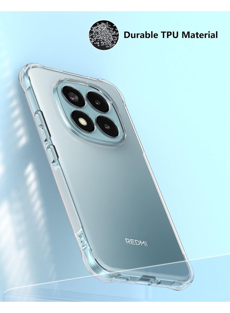 غطاء هاتف شفاف لـ شاومي ريدمي نوت 15 برو 5G - Image 5